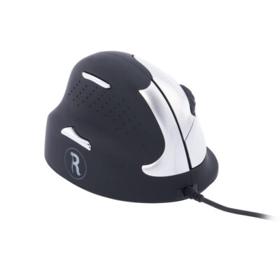 R-Go HE Break Mouse, Ergonomisch muis, Anti-RSI software, Medium (Handlengte 165-185mm), Linkshandig, bedraad